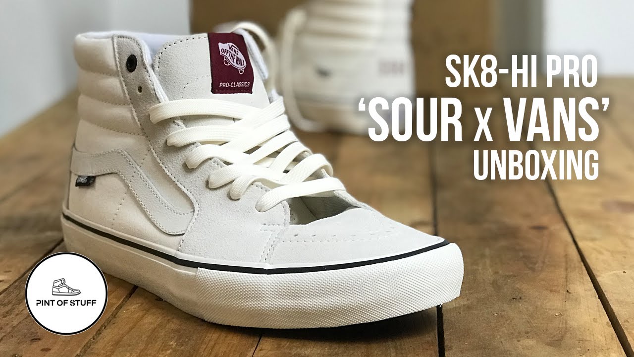 SOUR can be nice - Sour Solution x Vans Sk8-Hi Pro Unboxing
