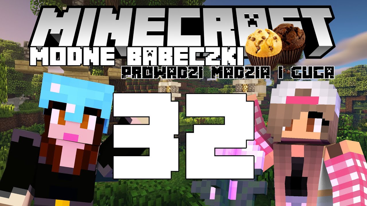Minecraft Modne babeczki #32 - Poszukiwanie Elytry /w Guga