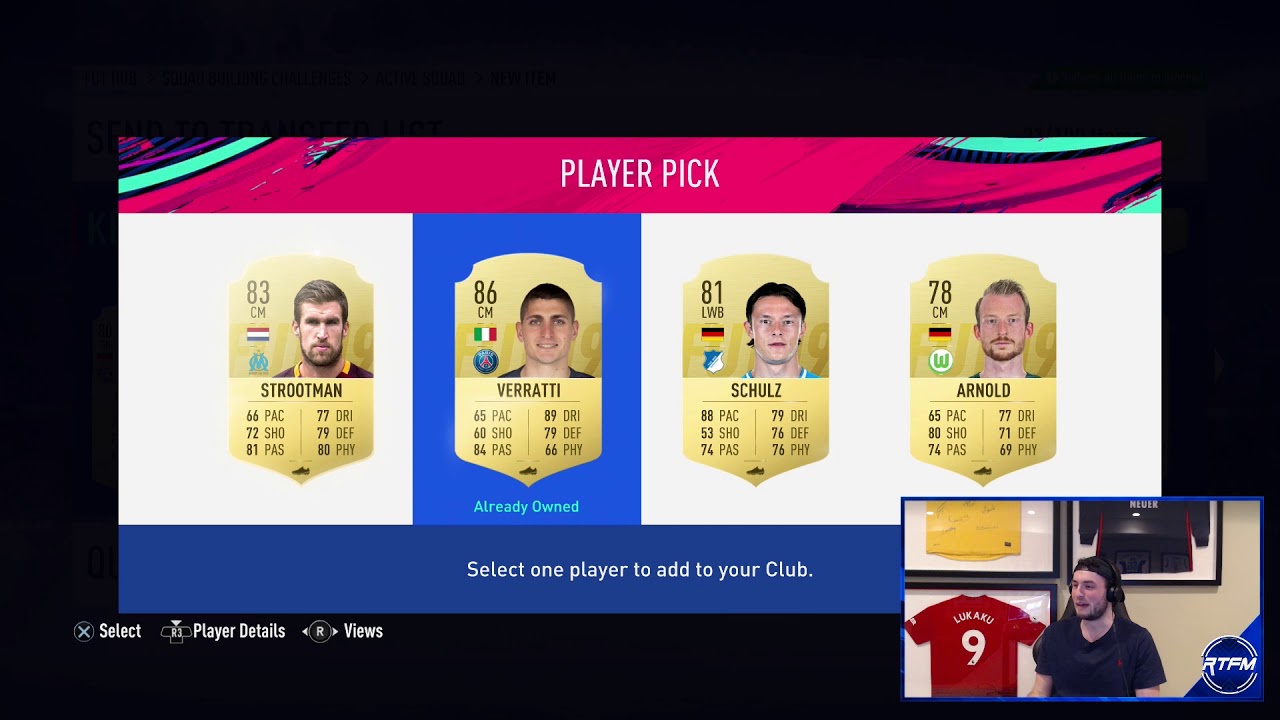 20 RARE PLAYER PICK SBCS! FIFA 19 Ultimate Team