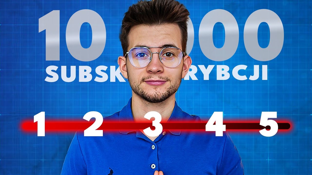 Od ZERA do 10 000 Subskrypcji (5 PROSTYCH kroków)