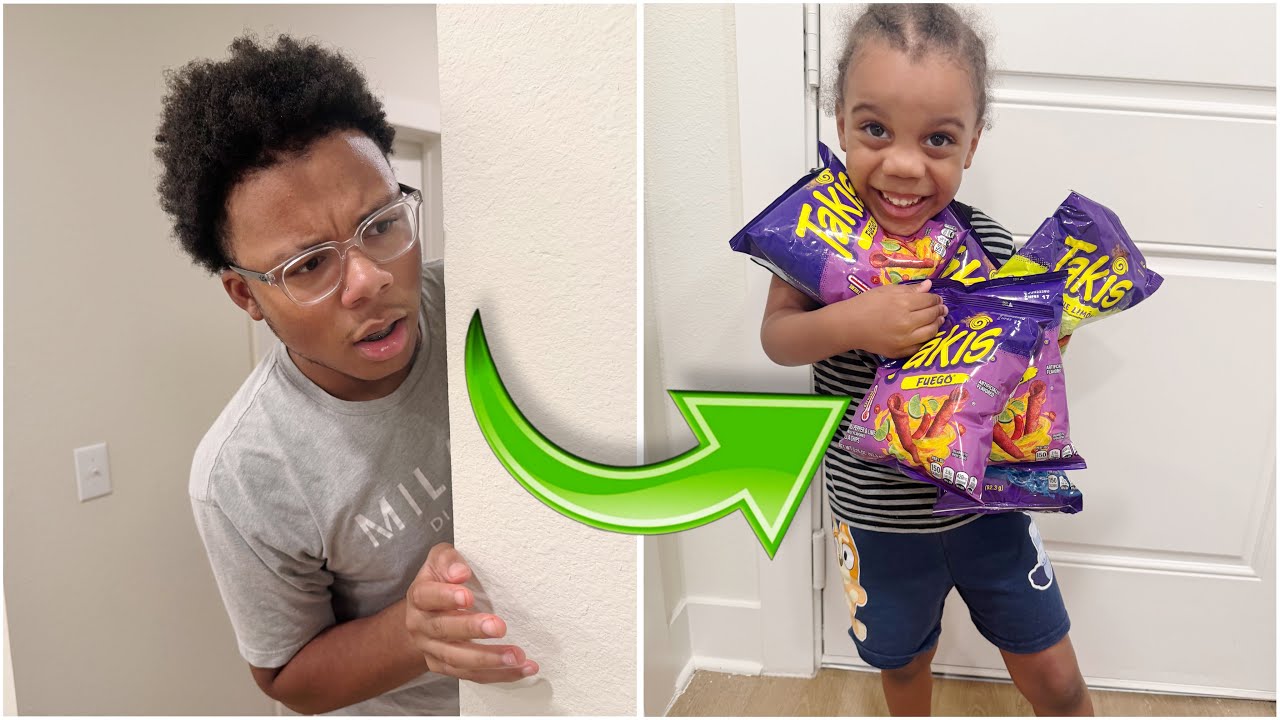 Jealous Brother Took Little Brother TAKIS, What Happens Next Is Shocking!!