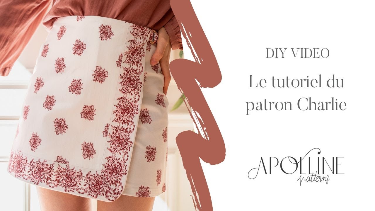 Coudre la jupe-short Charlie de Apolline Patterns