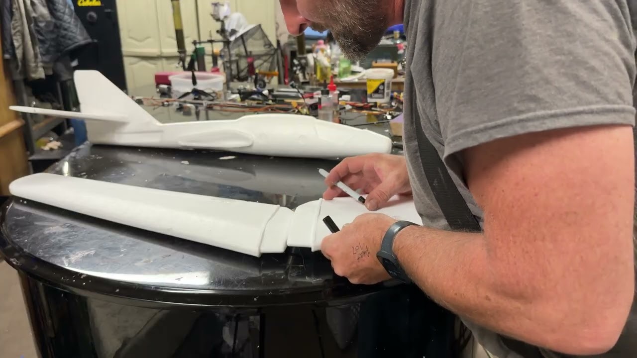 FPV Styrofoam Glider Build