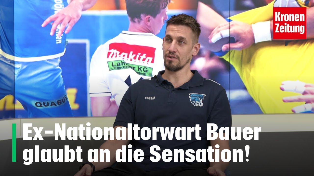 Bauer: „Wir sind vollgepumpt mit Selbstvertrauen“ | krone.tv SPORT