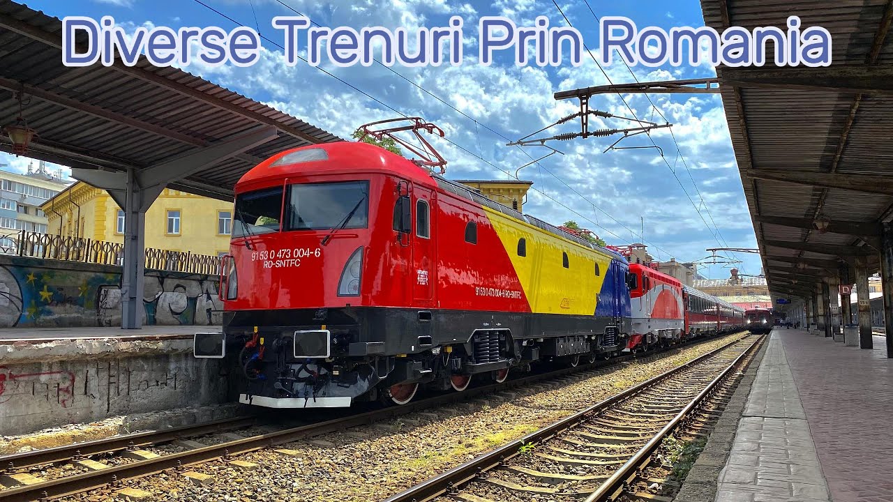 [4K]Diverse Trenuri Prin Romania/Trains in Romania