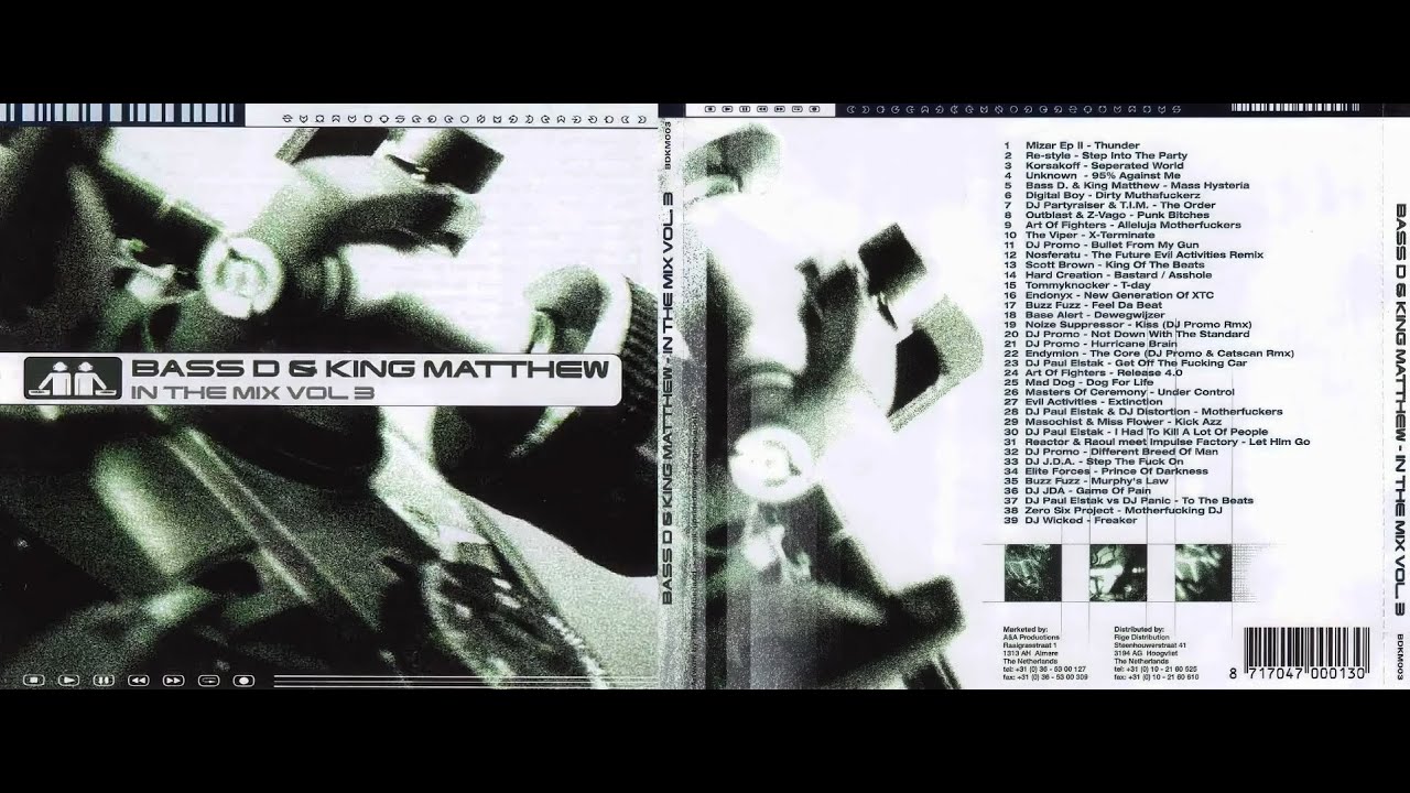 Bass-D & King Matthew &ndash; In The Mix Vol. 3 (2002)