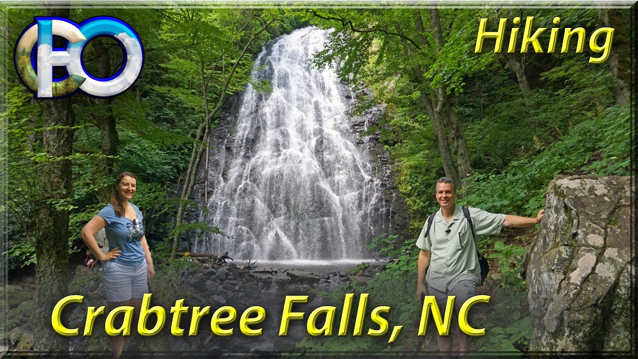 Crabtree falls. One of the most beautiful waterfalls in North Carolina