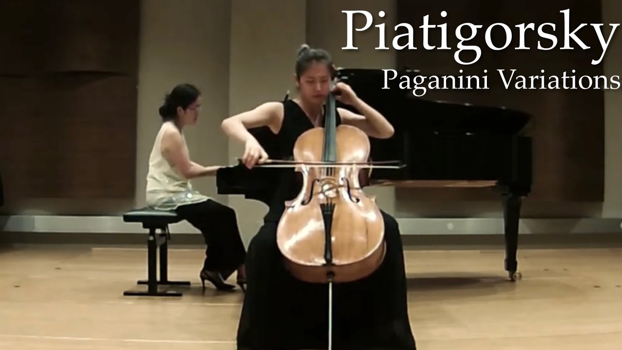 Piatigorsky, Paganini Variations for cello and piano