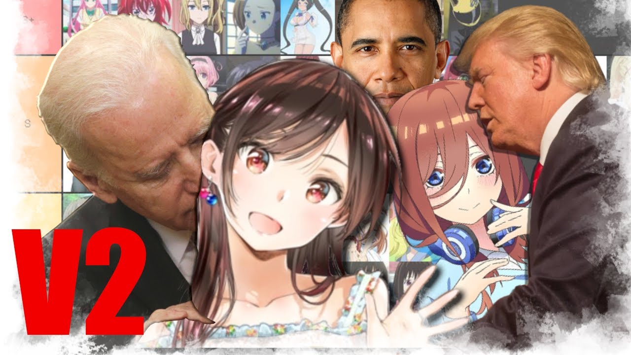 US Presidents Make Anime Waifu Tier List (Part 1) Version 2
