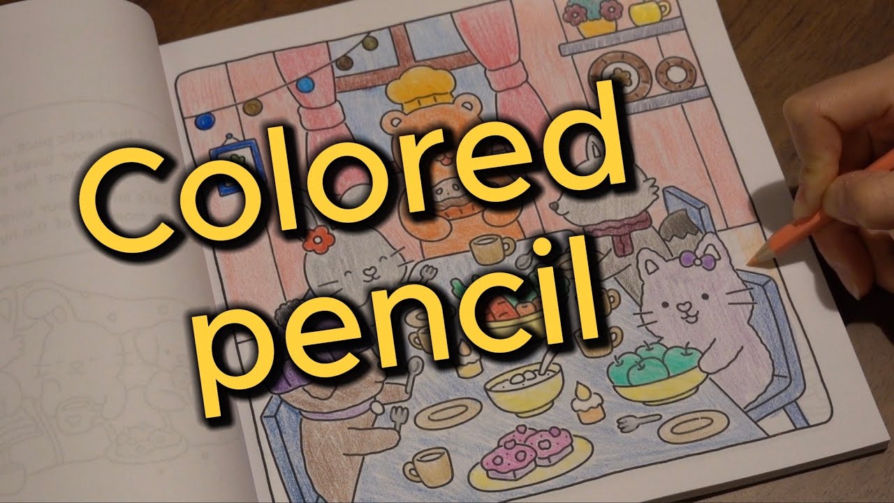No skills coloring l Colored Pencils l No talking