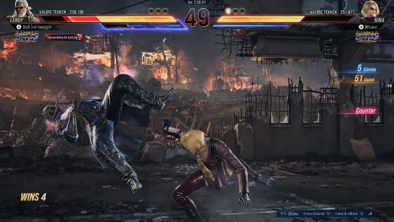 TEKKEN8 Leroy vs Nina 🤛