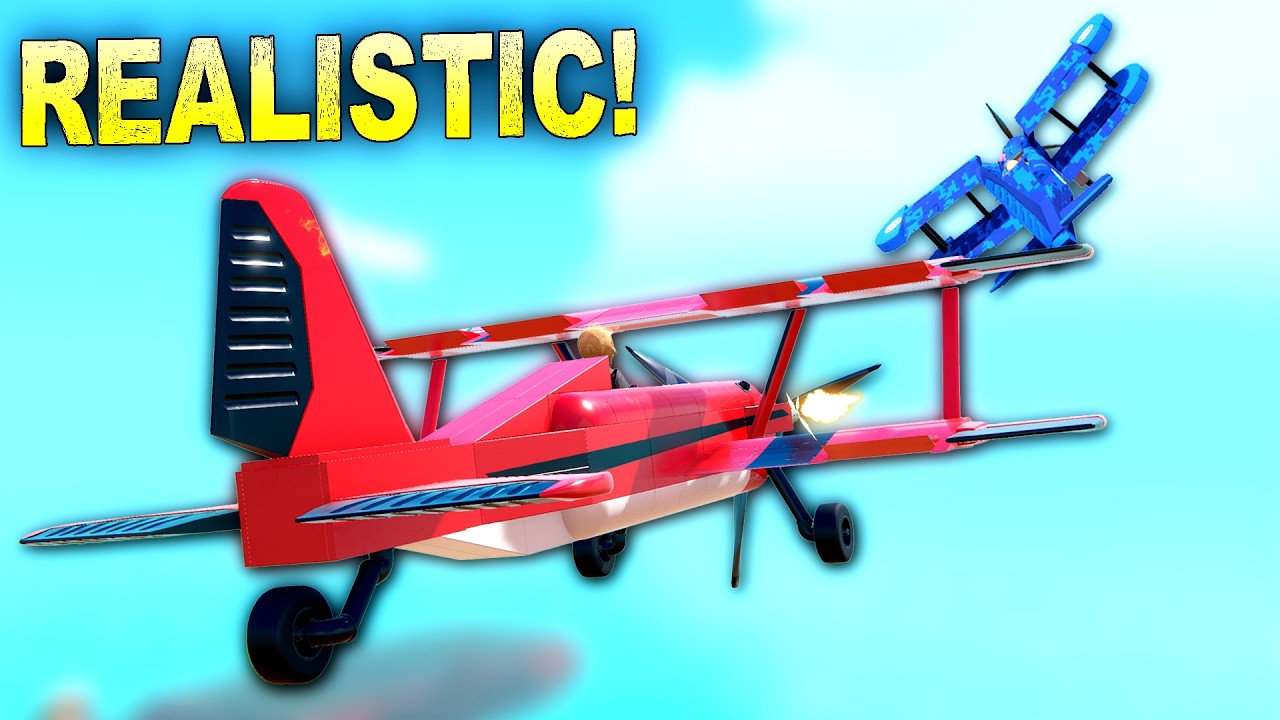 This is the Most IMMERSIVE Dogfighting I've Done In Trailmakers