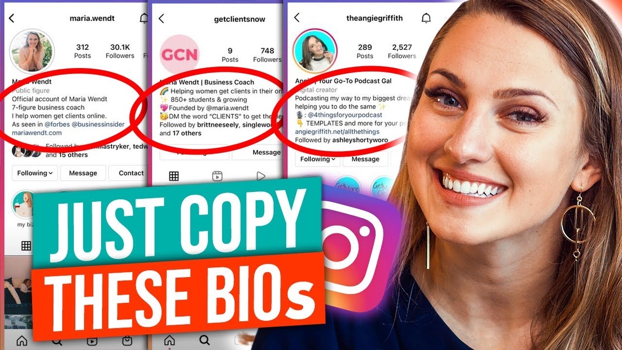 Лучший шаблон биографии в Instagram для привлечения клиентов (просто заполните пробелы!)