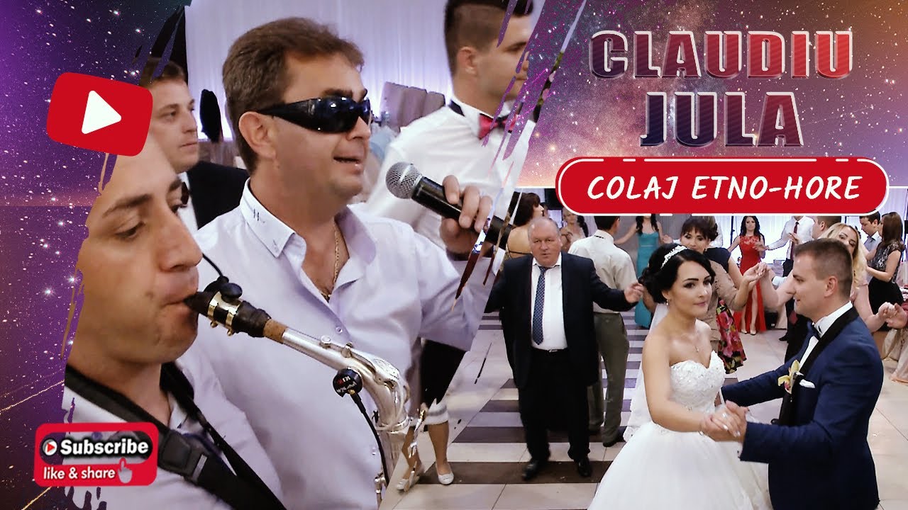 CLAUDIU JULA - colaj etno (hore) || live nunta Arad (sala 