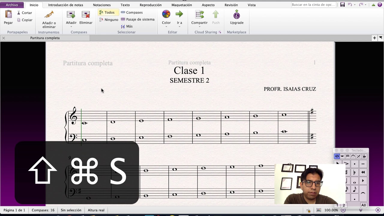 ABRIR Y GUARDAR UN ARCHIVO. SESION SIBELIUS FIRST 2020 -Sesión 2