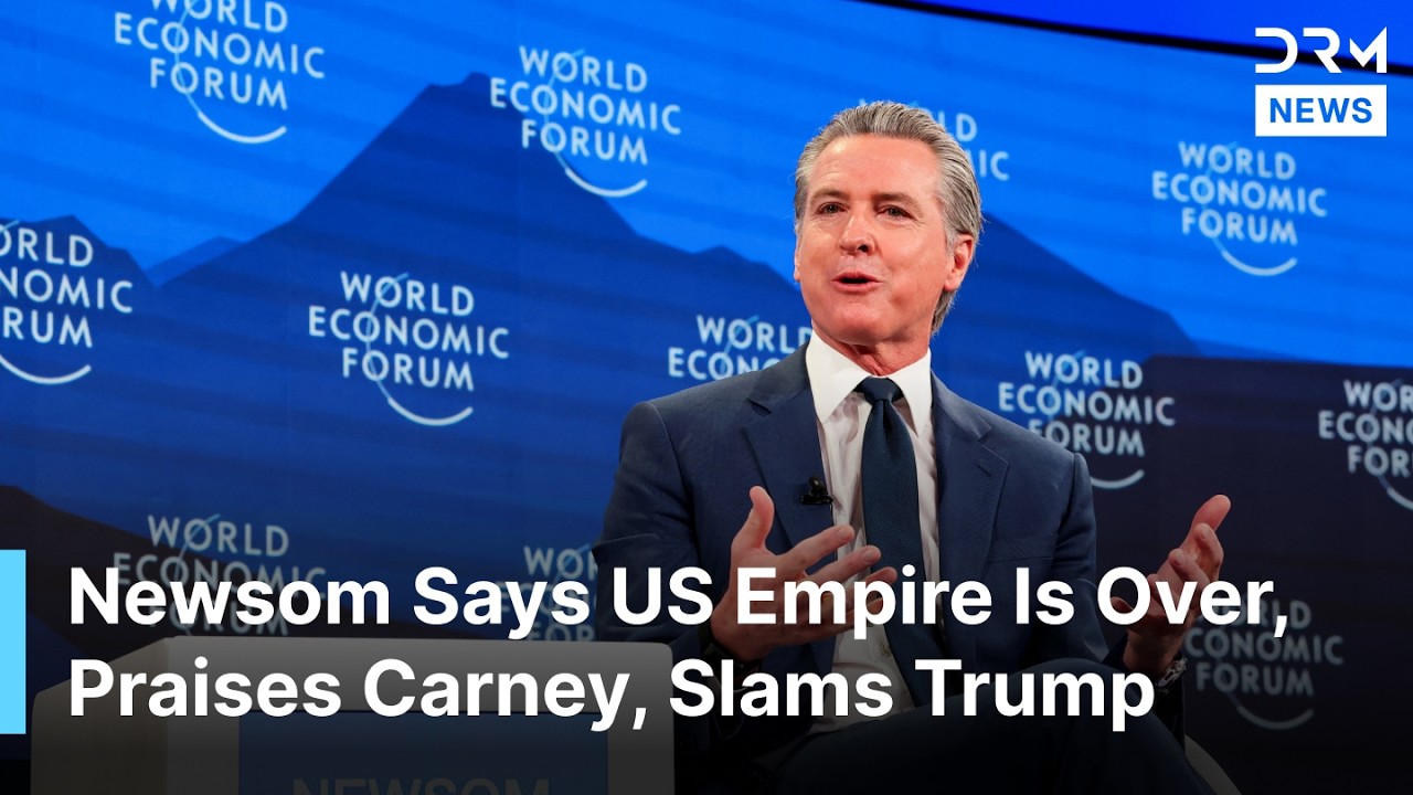 “Weakness Masquerading as Strength”, Gavin Newsom Praises Carney Speech, Unloads on Trump | AC1G