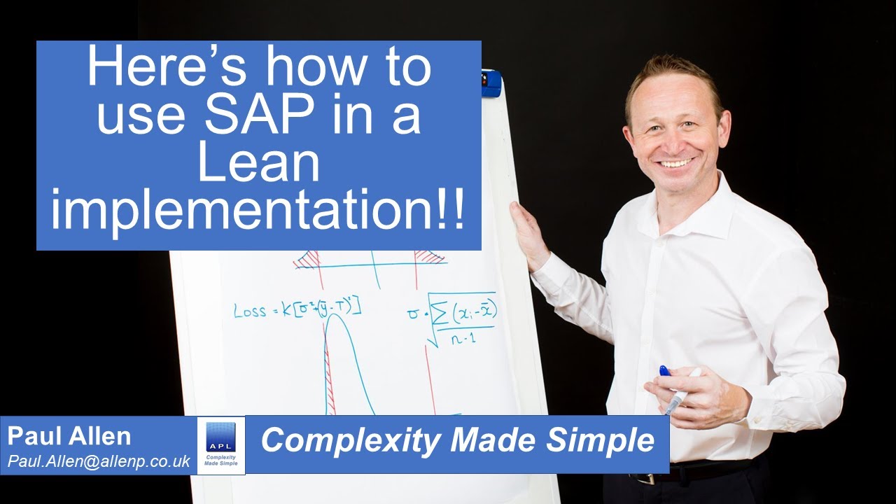 Using SAP in a Lean Implementation..