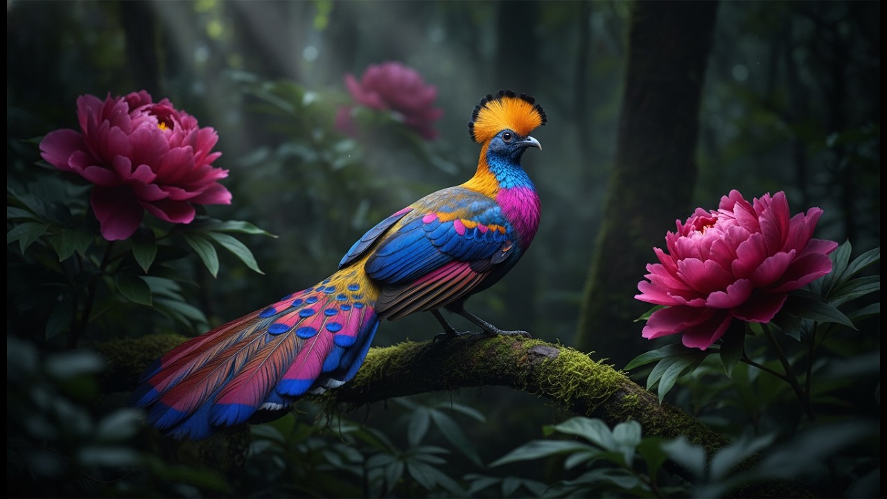 50 Most Rare & Bizarre Colorful Birds Actually Caught on Camera | 4K Ultra HD Nature ASMR