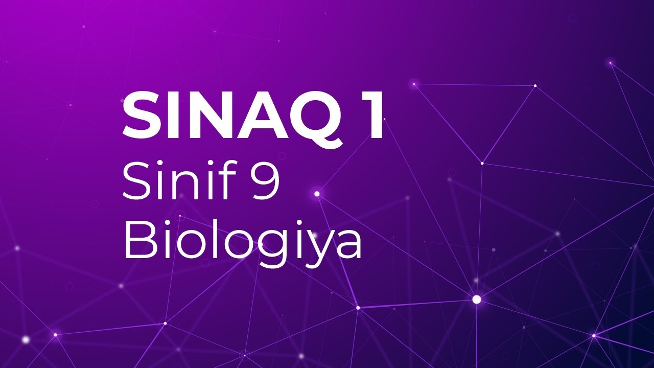 Biologiya 9-cu sinif  Güvən Sınaq 1 Qrup fənləri üzrə
