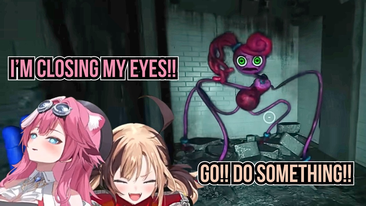 Raora PANICKING & Gigi LAUGHING Nonstop in Poppy Playtime Chapter 2 | Hololive EN [Mult-subs]