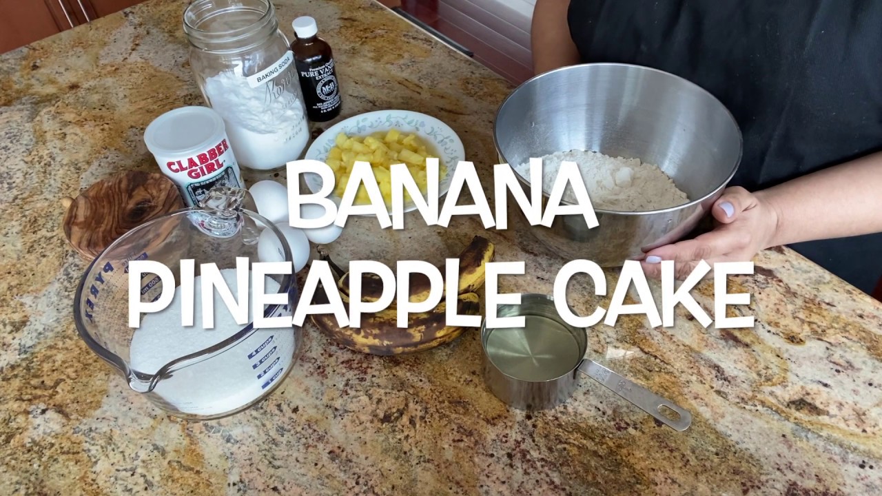 Banana Pineapple Cake