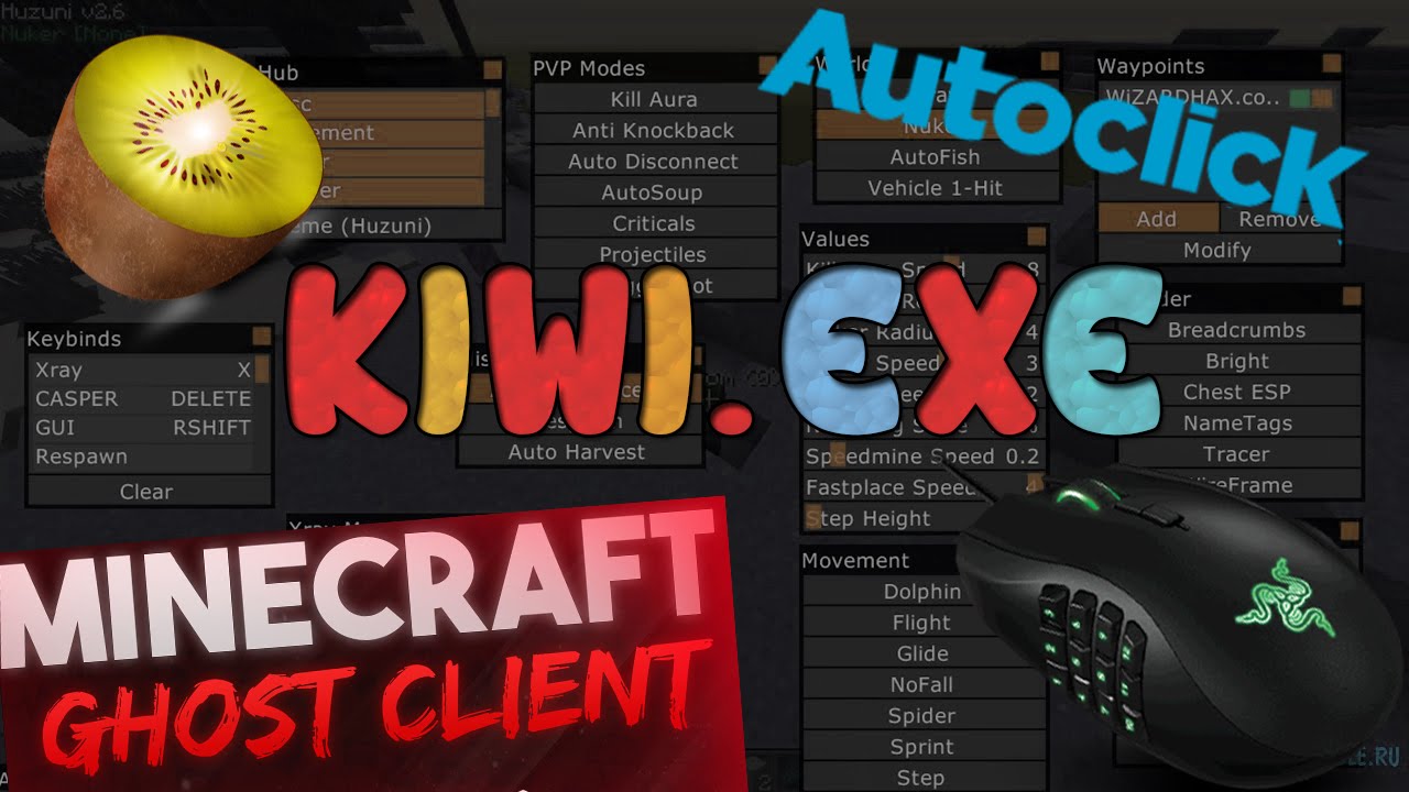 Nodus c'est un pack de texture ! Je cheat pas ! Kiwi.exe