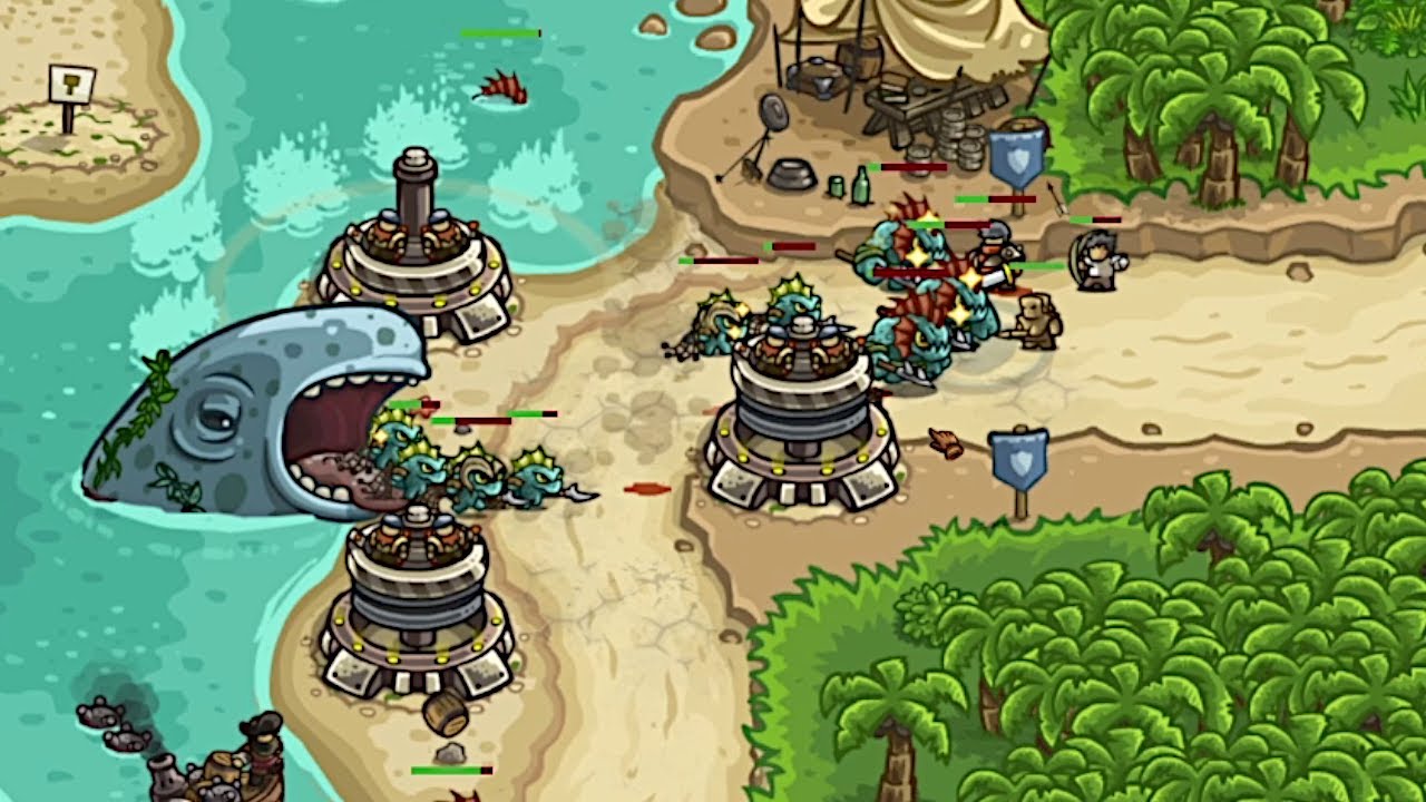 Storm Atoll - DWAAAARP Only (Kingdom Rush Frontiers)