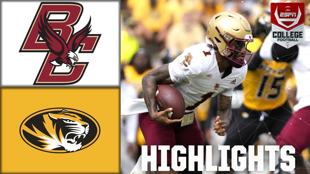 Boston College Eagles vs. Missouri Tigers | Full Game Highlights | ESPN College Football