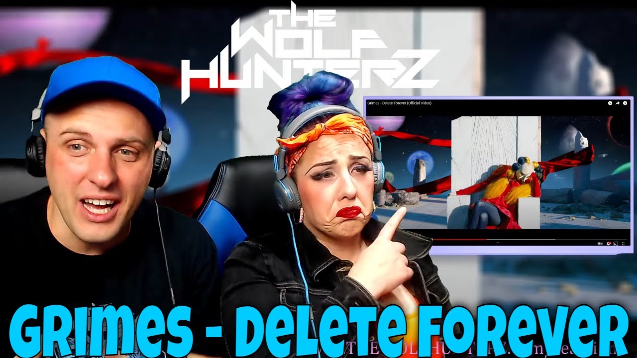 Grimes - Delete Forever (Official Video) THE WOLF HUNTERZ Reactions