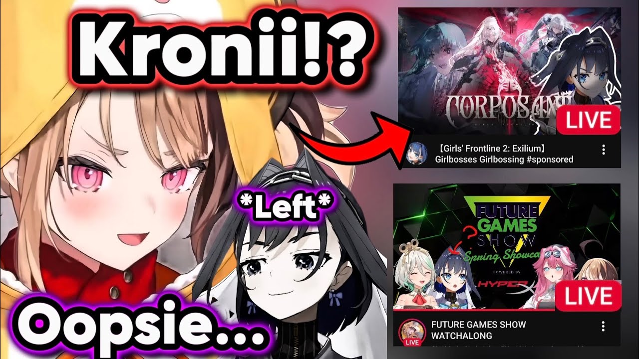 Kronii Left The Stream After Gigi Noticed This During The Collab