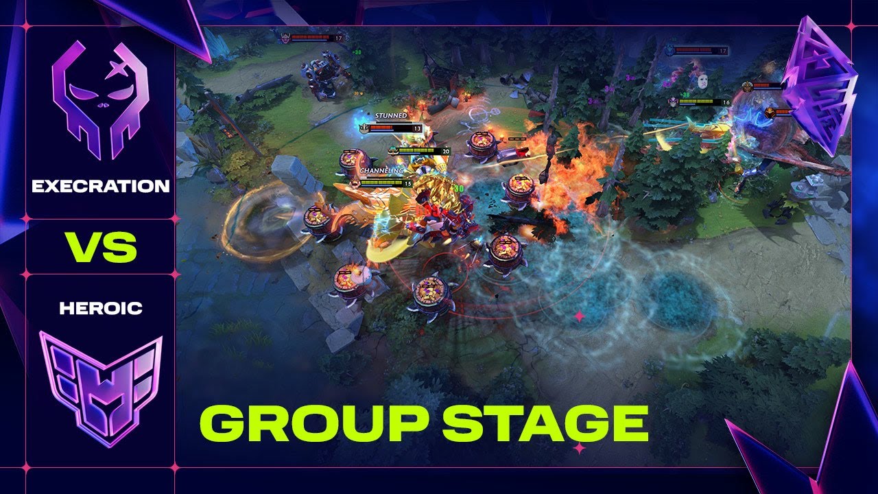 HEROIC vs EXECRATION - Official Highlights - BLAST Slam V Dota 2
