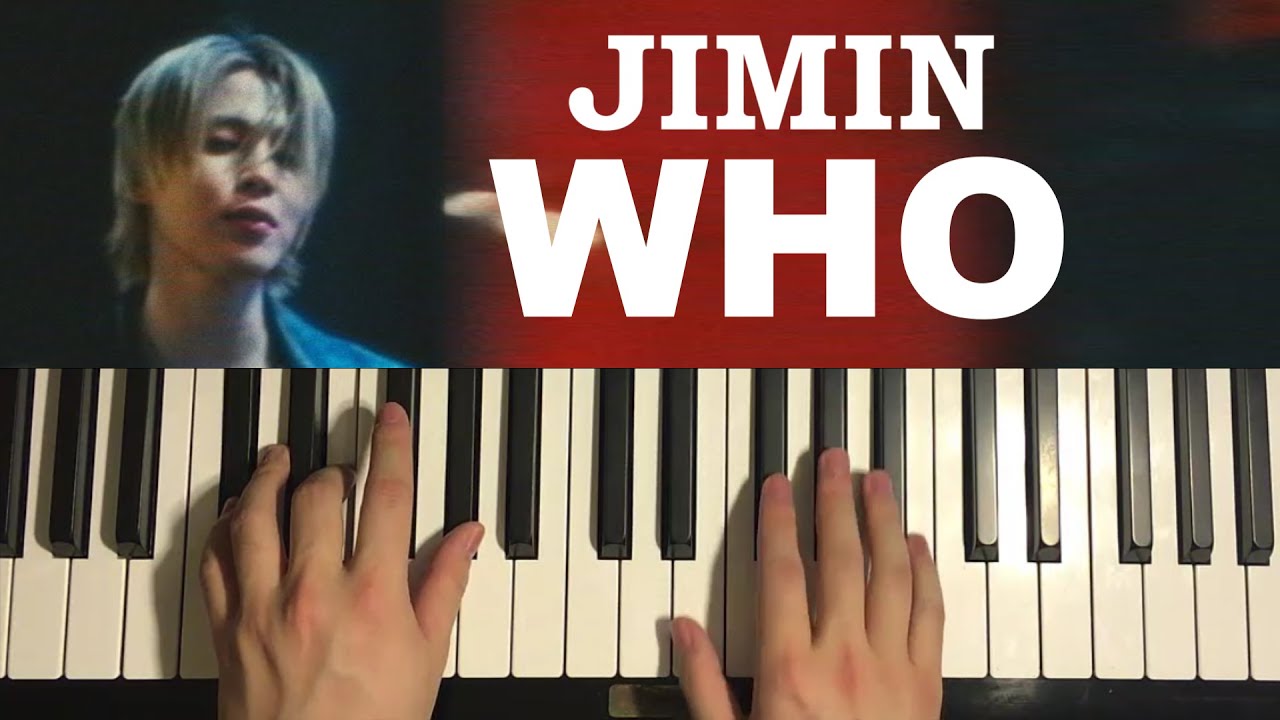 How To Play - Jimin - Who (Piano Tutorial Lesson)