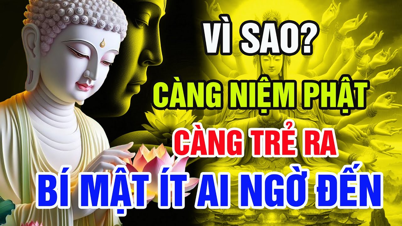 Lời Phật Dạy : V&igrave; Sao Niệm Phật Gi&uacute;p An Lạc, Trường Thọ v&agrave; Trẻ Ra Mỗi Ng&agrave;y?