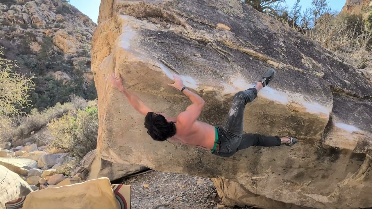 Ride The White Horse • V10 • Willow Springs, Red Rock