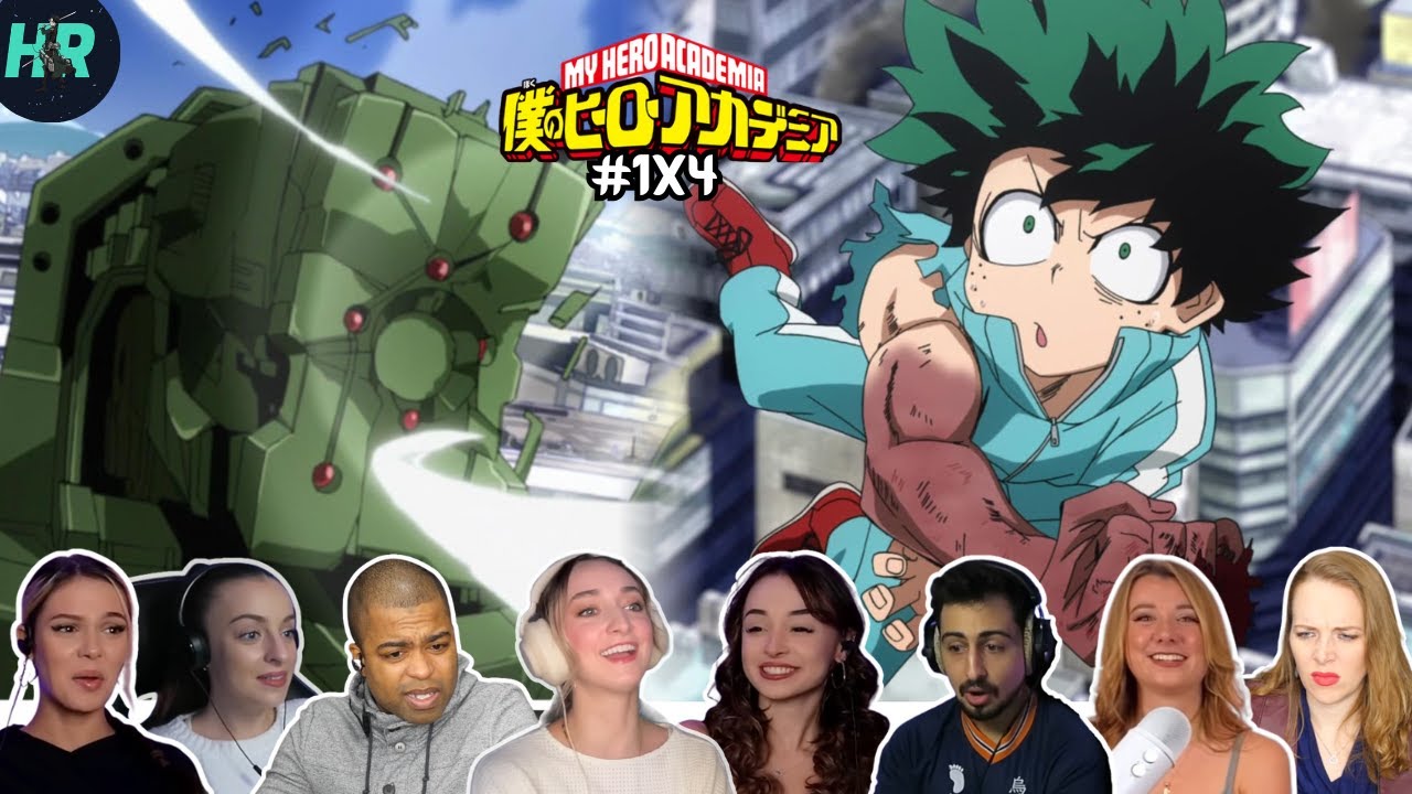 Deku's First SMASH!!😱🔥 My Hero Academia Season 1 Episode 4 Reaction Mashup