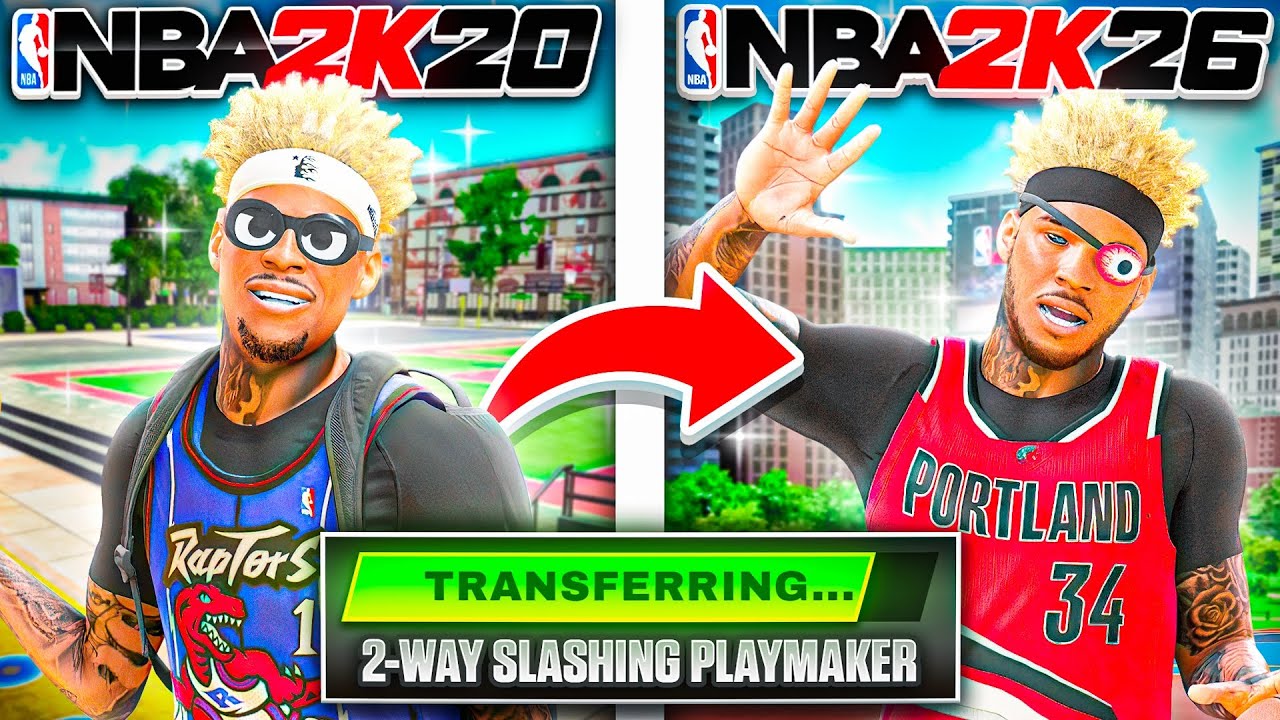 I RECREATED THE MOST BROKEN 2-WAY SLASHING PLAYMAKER BUILD FROM 2K20!