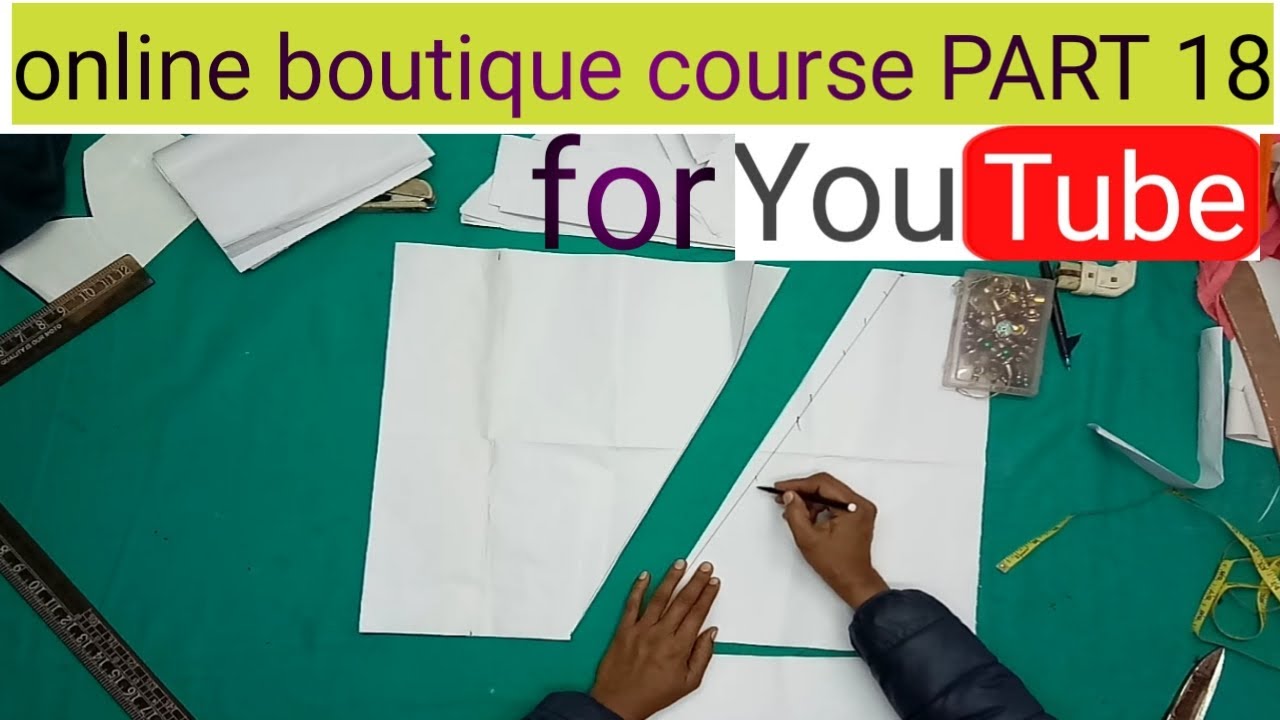 Online boutique course PART 18 in hindi  //इस विडियो में सीखें  सलवार कटिंग करने के 3 जबरदस्त तरीके