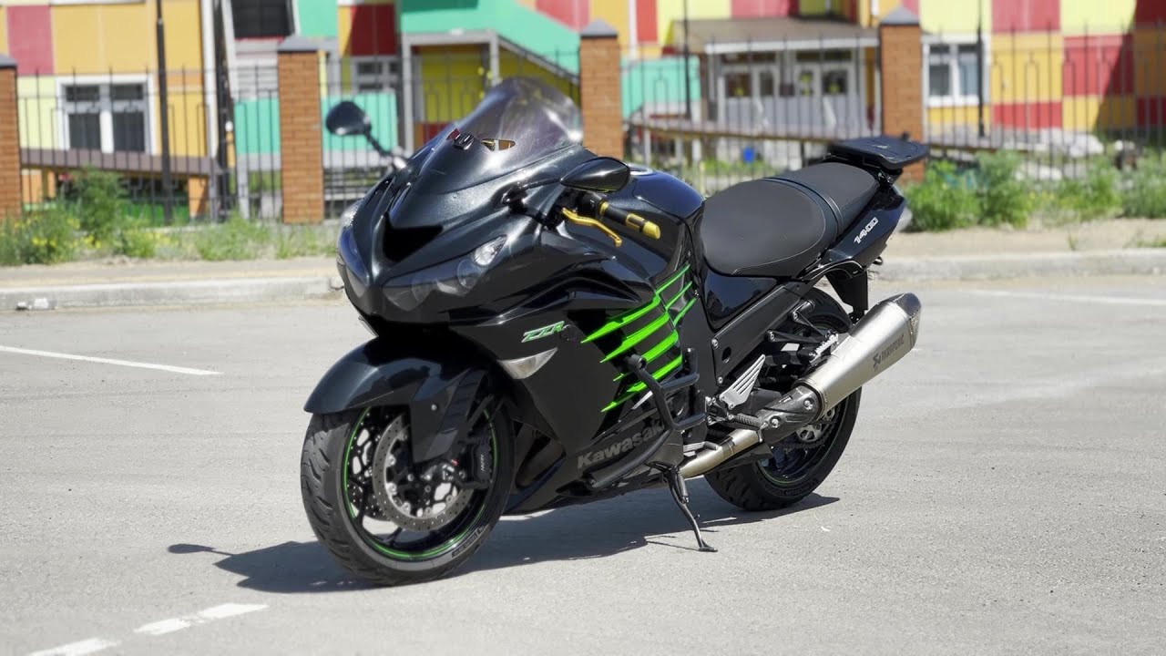 Kawasaki ZZR1400/ZX14, самый мощный, серийный мотоцикл в Мире.