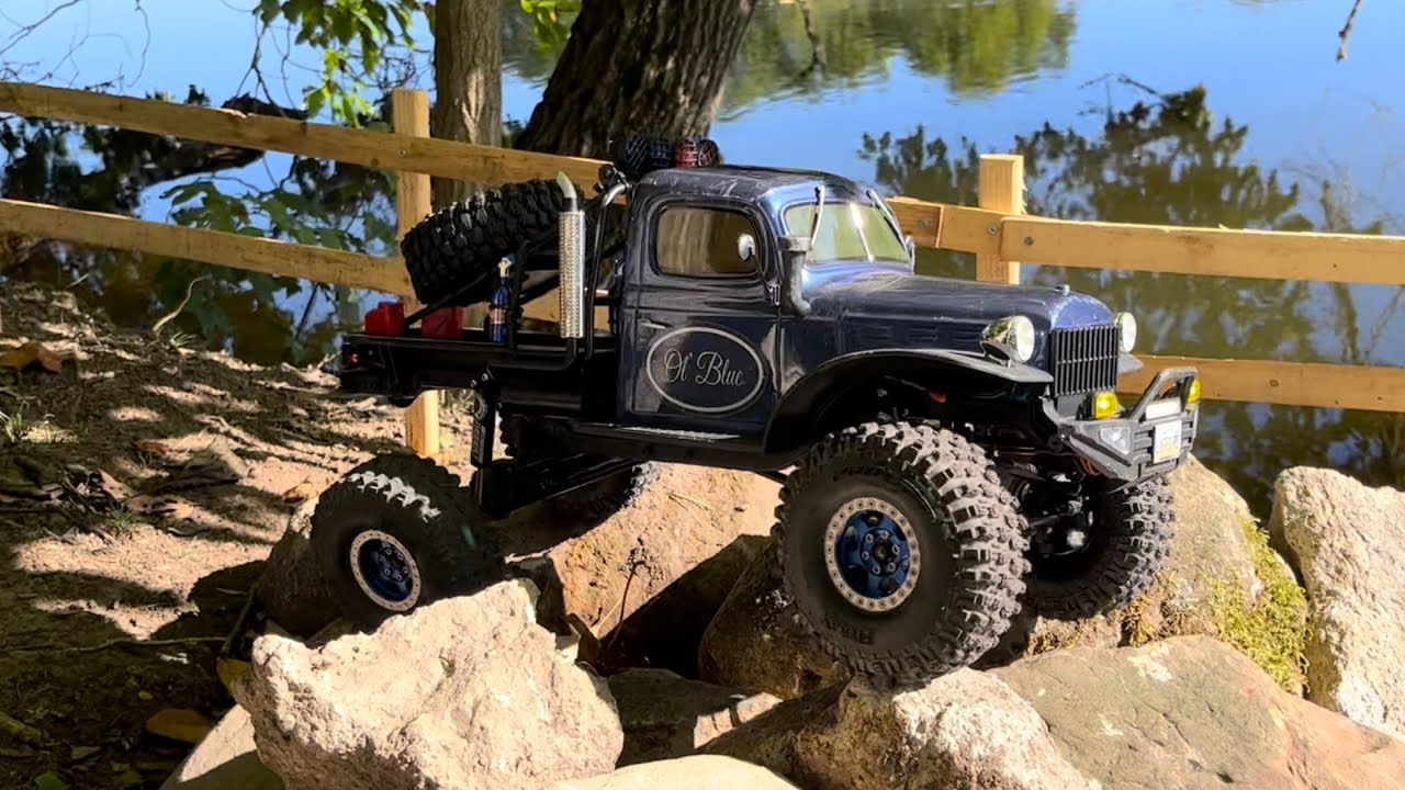 Hobbywing Fusion SE 1800kv installed in Ol’ Blue , FMS Atlas 4x4 gets more upgrades.