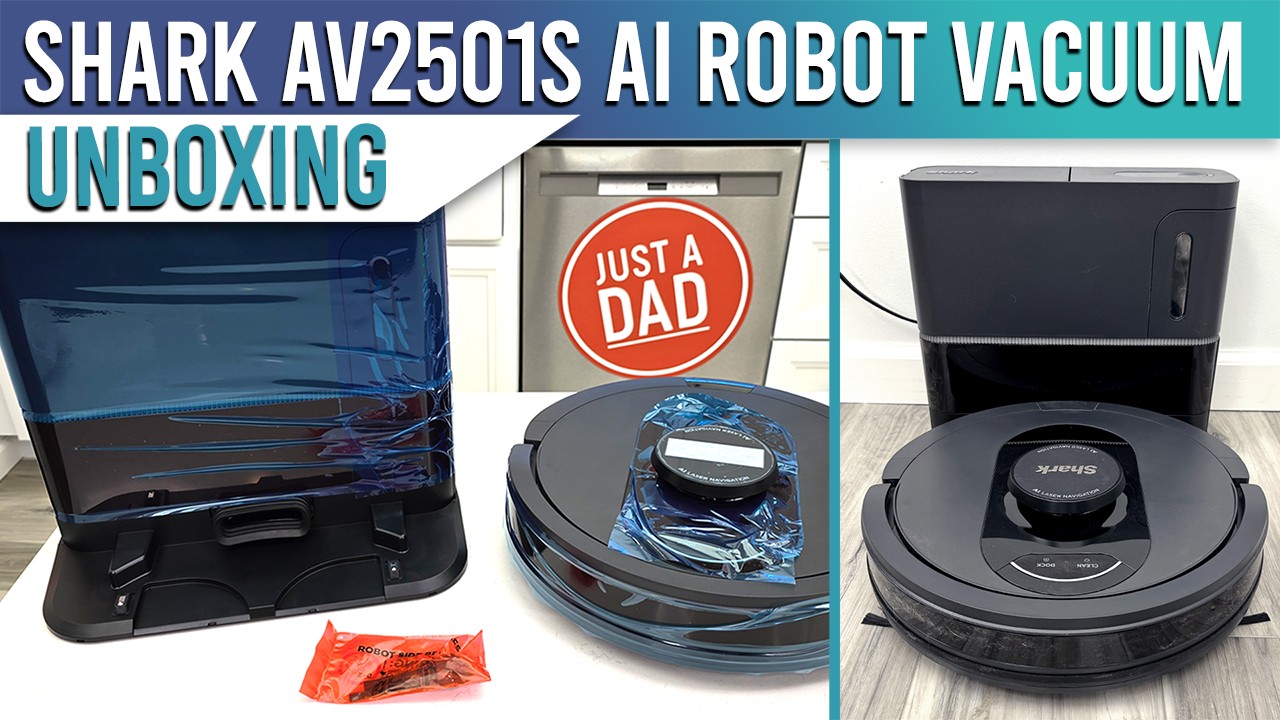Shark AV2501S AI Ultra Robot Vacuum UNBOXING & HOW to SETUP