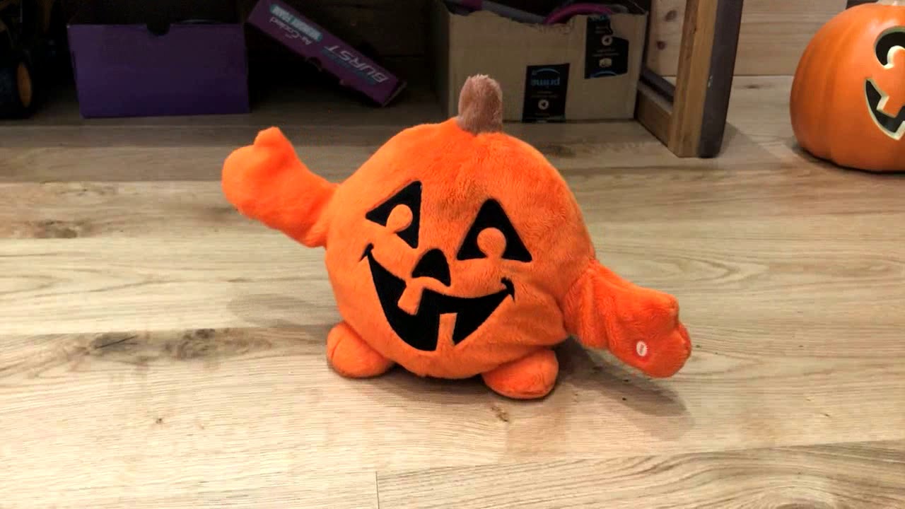 Singing Halloween Toy Pumpkin 