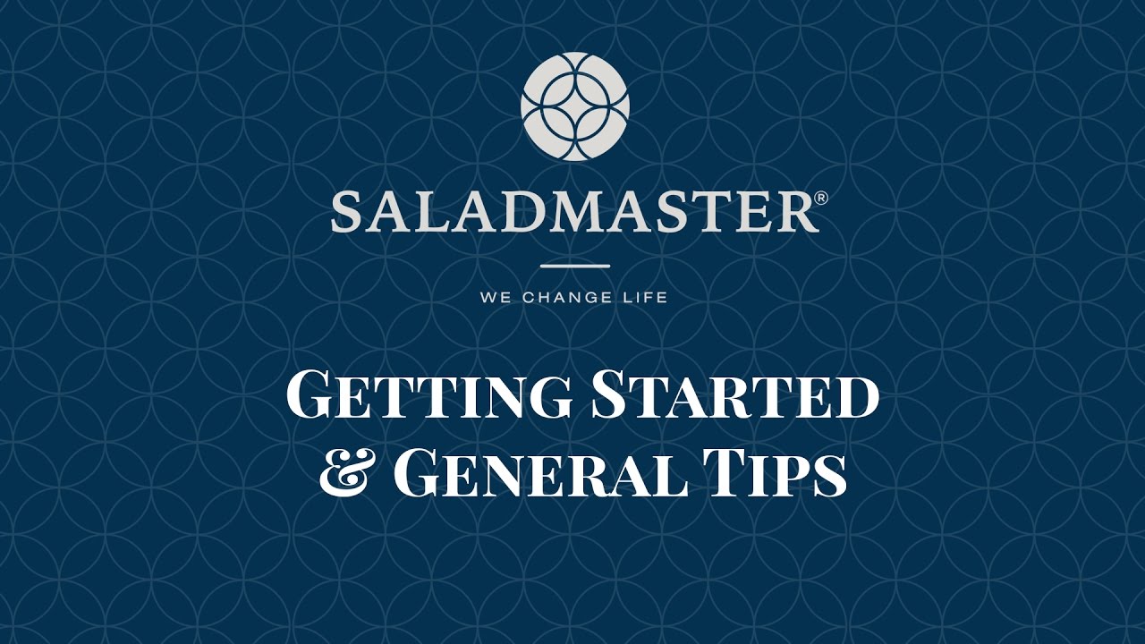 Getting Started & General Tips
