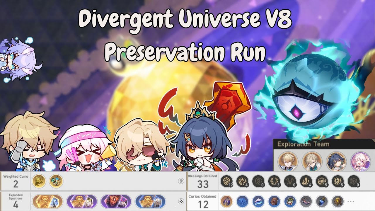 Cirrus Auto Qlipoth Run - Honkai Star Rail Divergent Universe V8 v2.5
