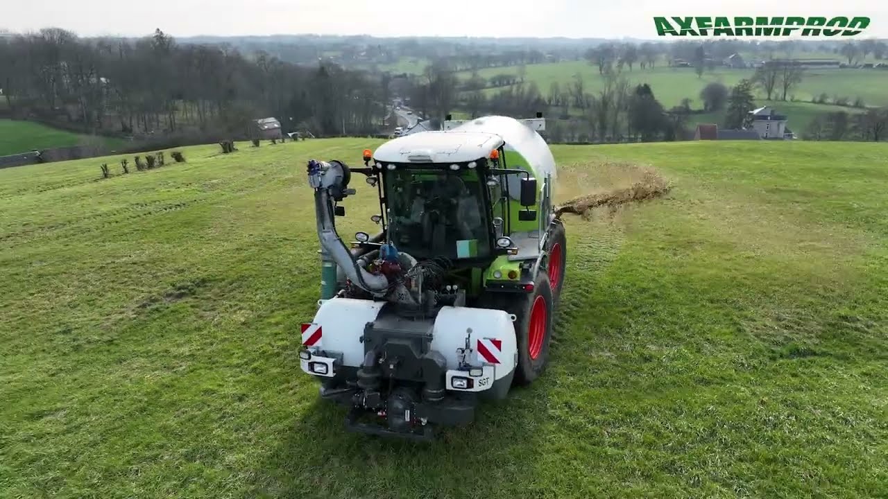 Epandage de lisier 2023 - Claas Xerion 3800 TRAC VC & SGT - J-F Hensen