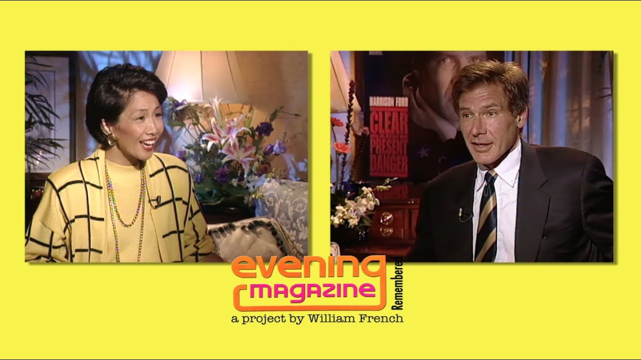 Jan & Harrison Ford - 1994 - Both Cameras