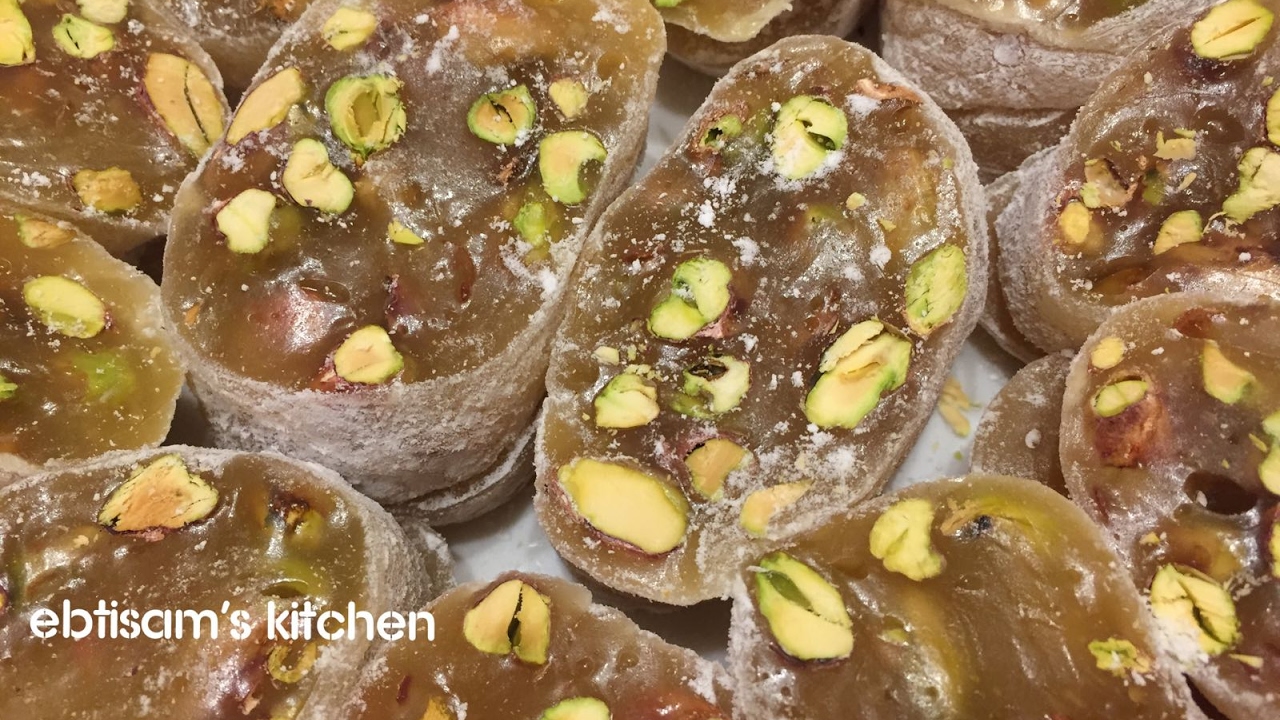 الراحة بالفستق المميزة بطعمها و شكلها الذي لا يقاوم | Fantastik Syrian Dessert (Noga) With Pistachio