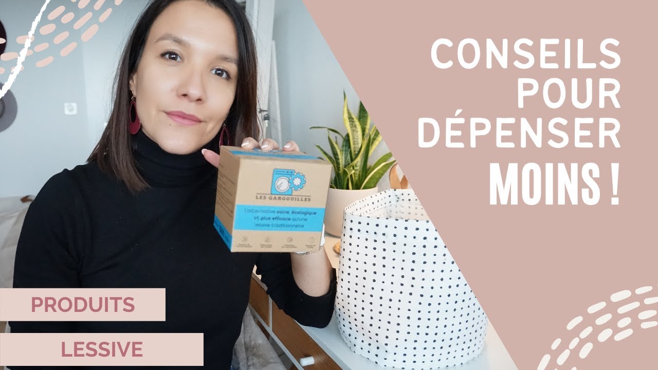 LESSIVE: ASTUCES pour DEPENSER moins et être plus RAPIDE | Nana Organise, Les Gargouilles