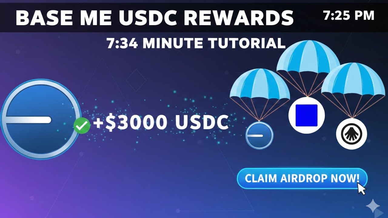 How to Claim Your Base Me USDC Rewards (Step-by-Step Guide)