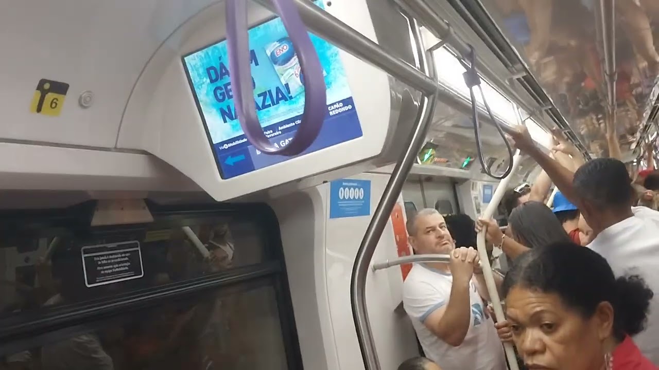 ViaMobilidade - Série 500/Frota P trecho entre Campo Belo e Largo Treze na Linha 5-Lilás