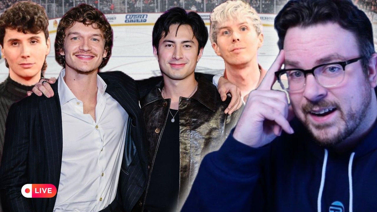 Reacting to Heated Rivalry, Dan and Phil (Hi Crafties!), Hudson & Connor, FortPeat, & Smosh edits!